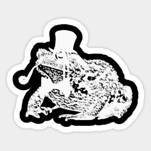 Dapper Toad Enterprise (Inverted / No Text) Sticker